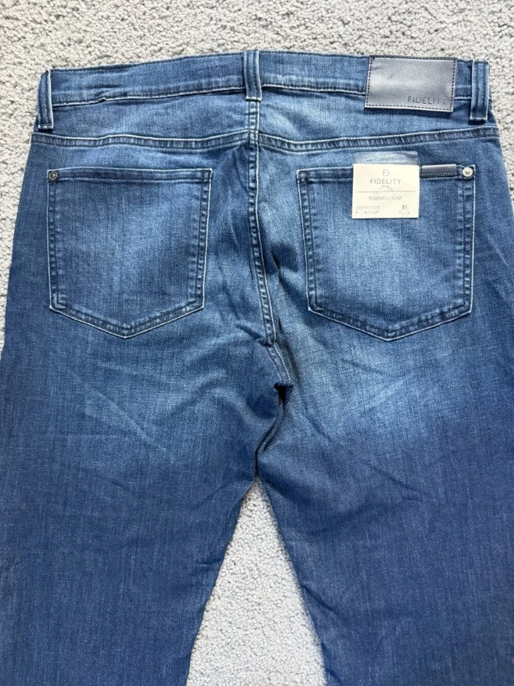 Fidelity Denim Torino Slim in Romeo Vintage Blue - Men's Sz. 36* - New With Tags